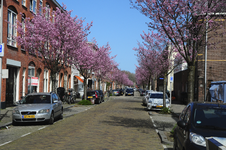 900186 Gezicht in de Johannes Camphuysstraat te Utrecht, uit het zuidwesten.